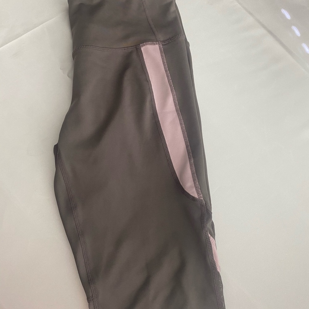 Z by Zella Women’s Grey and Light Pink Leggings